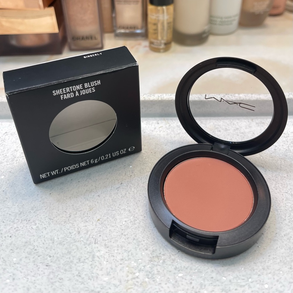 MAC ~ ‘GINGERLY’ Sheertone Shimmer Blush ~ Full Size 0.21 US oz. / 6 g ~ NIB - Picture 2 of 16